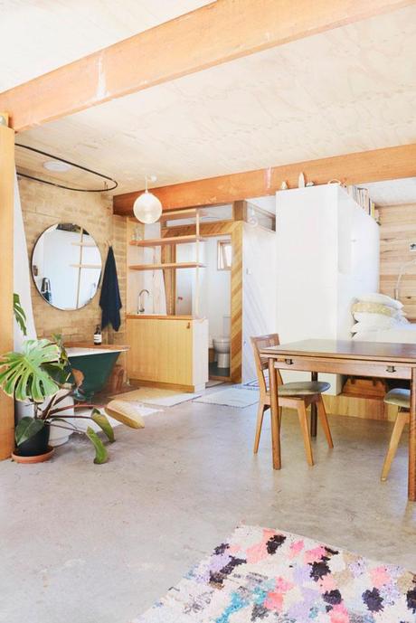 Garaje convertido en mini apartamento