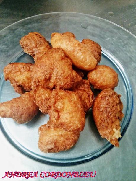 ANTIGUA Y BARBUDA - BUÑUELOS DE YUCA. SIN GLUTEN. ANDREA POR EL MUNDO.