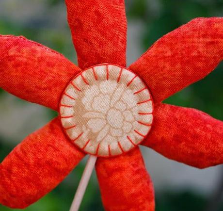 flor de tela