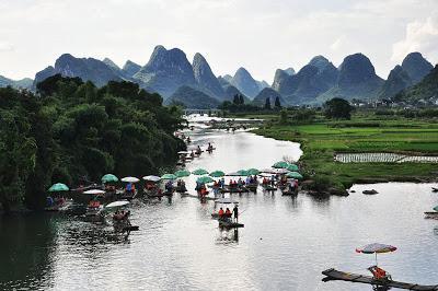 Crucero por los ríos Li y Yulong