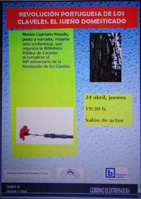 REFLEXIONAR SOBRE LA REVOLUÇÃO DOS CRAVOS Mañana se cumpl...