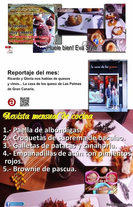 Revista mensual de cocina ¡Huele Bien!