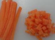 Nido puré patata salsa boloñesa-Receta para niños