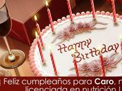 Feliz cumple Caro