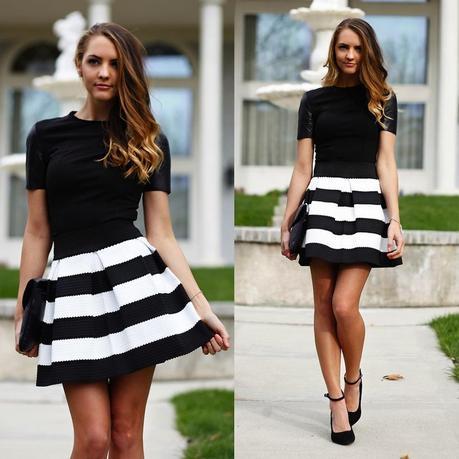 BLACK AND WHITE FOR SPRING BLACK AND WHITE FOR SPRING