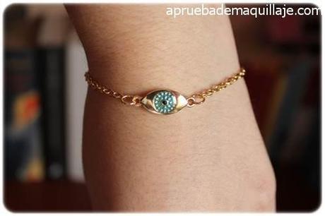 Primer Haul de Rings and Tings pulsera ojo de Rings and Tings dotted eye bracelet