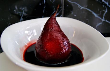 Peras al Vino Tinto