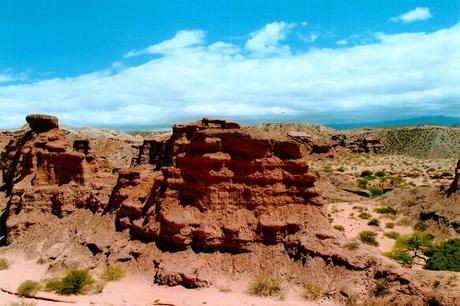 Paisajes naturales de la provincia de Salta.
