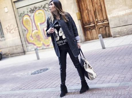 street style barbara crespo 6ks cocoon coat fashion blogger outfit blog de moda street style barbara crespo 6ks cocoon coat fashion blogger outfit blog de moda