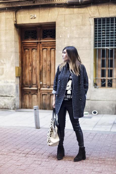 street style barbara crespo 6ks cocoon coat fashion blogger outfit blog de moda street style barbara crespo 6ks cocoon coat fashion blogger outfit blog de moda