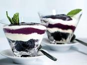 Vasitos mora, helado yoghurt