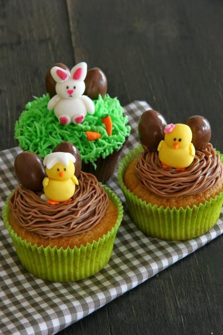 Cupcakes de Pascua Cupcakes de Pascua