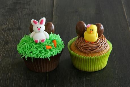 Cupcakes de Pascua Cupcakes de Pascua