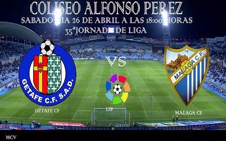 GETAFE CF  vs  MALAGA CF