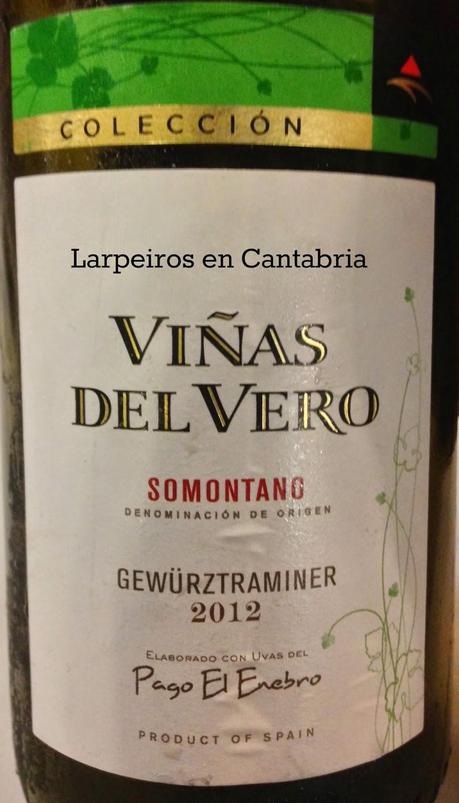 Vino Blanco Viñas del Vero Gewurztraminer 2012: No es como lo recordaba