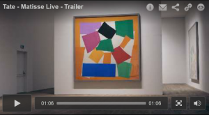 HM Tate Matisse live trailer