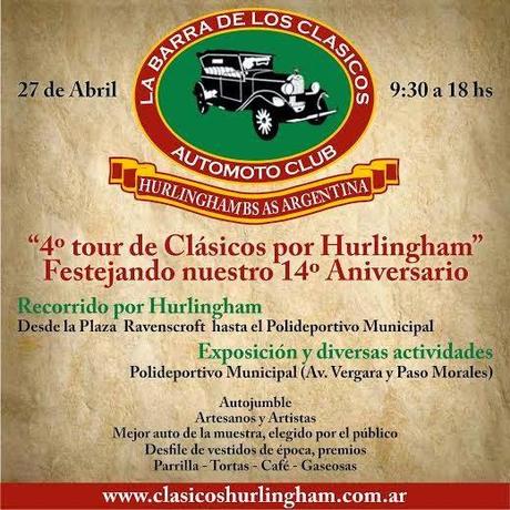 Se viene el 4º Tour por Hurlingham