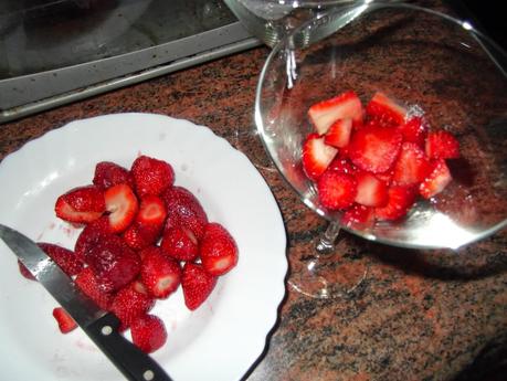 FRESAS CON MERENGUE: Reto alfabeto dulce