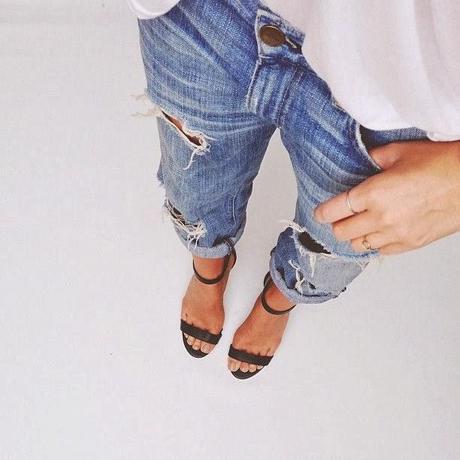 INSPIRACIÓN: RIPPED JEANS