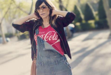 street style barbara crespo enjoy coca cola jumpsuit C&A fashion blogger outfit blog de moda