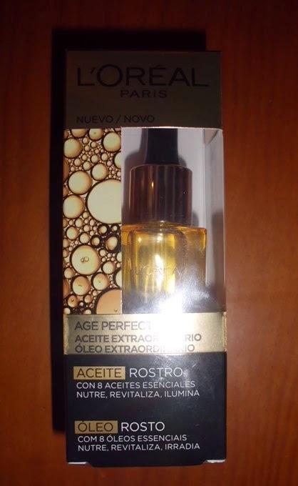 Aceite Extraordinario, Age Perfect de L'Oreal aceite extraordinario