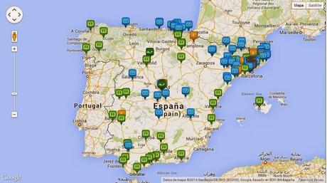 Mapa de entidades que colaboran en la Lectura Fácil Mapa de entidades que colaboran en la Lectura Fácil