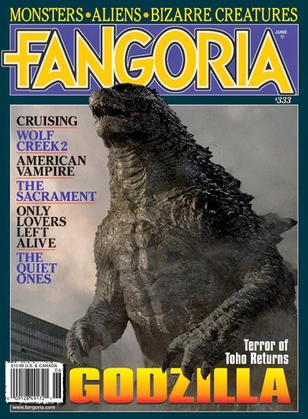 GODZILLA EN SU PLENITUD EN LA PORTADA DE LA REVISTA FANGORIA (AÑADIDO UN NUEVO FEATURETTE)