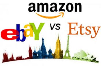 Guía para vender en Amazon, Ebay y Etsy los mayores mercados en línea