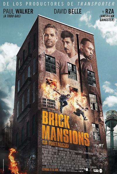 Póster: Brick Mansions: La fortaleza  (2014)