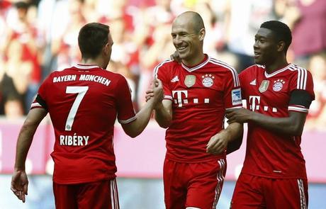 El Bayern aplastó al Werder Bremen