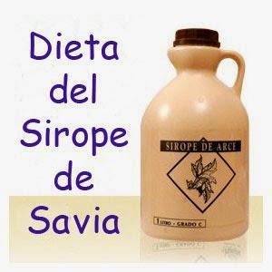 DIETA DE SIROPE DE SAVIA 