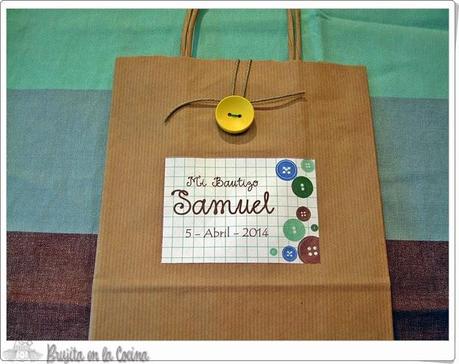 El bautizo de Samuel, Parte II: Tarta Botones y otros dulces