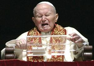 Juan Pablo II, su transfiguración...