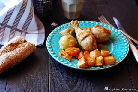 POLLO A LA CERVEZA NEGRA