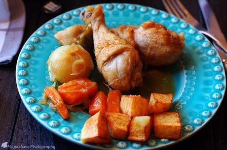 POLLO A LA CERVEZA NEGRA