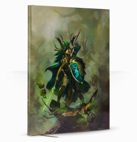 Edición limitada del libro Warhammer: Wood Elves