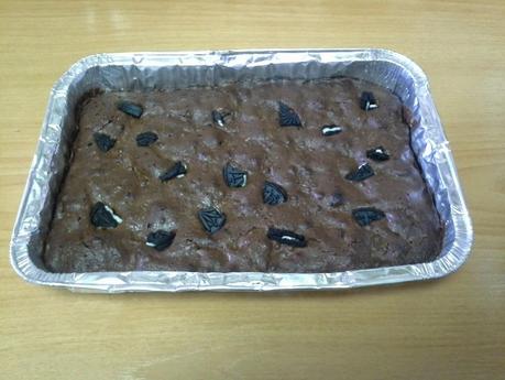 Brownie de oreo