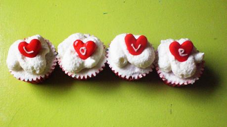 Mini Cupcakes San Valentín