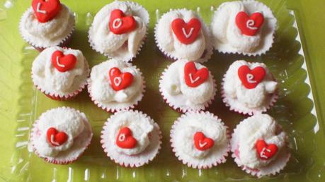 Mini Cupcakes San Valentín