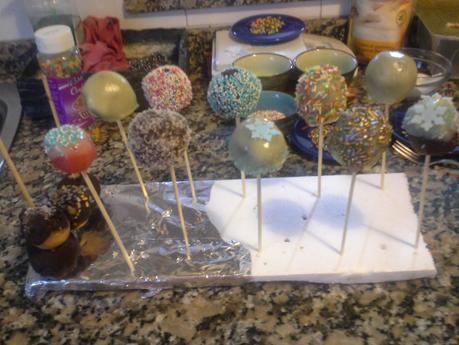 Cakepops Navideños