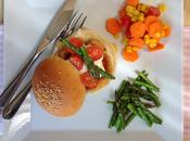 Panecillos hamburguesas pastelitos cangrejo especiados todo "homemade"