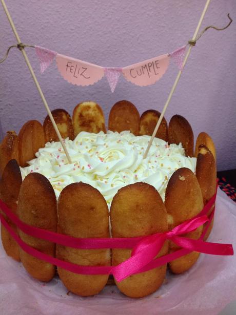 FALSA CHARLOTTE-TARTA DE TRES CHOCOLATES EN THERMOMIX