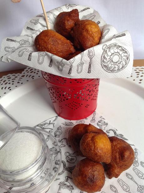 BUÑUELOS DE CALABAZA SIN HUEVO