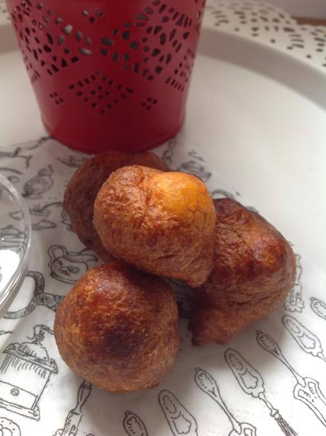 BUÑUELOS DE CALABAZA SIN HUEVO