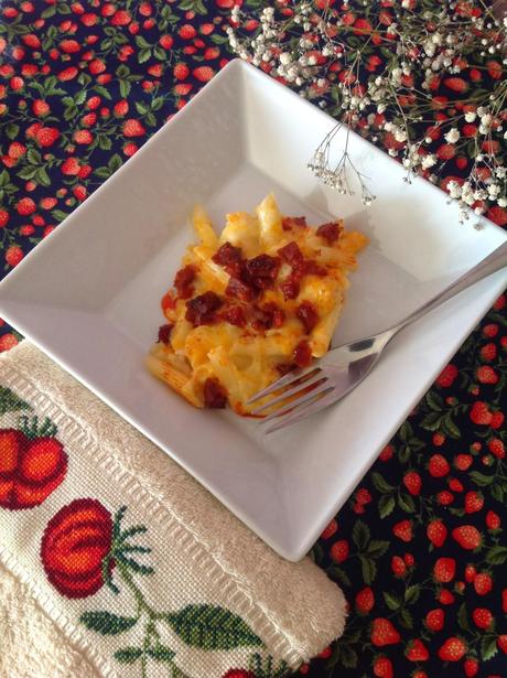 MACARRONES CON CHORIZO