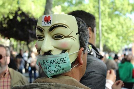 Manifestante 26A / Fuente: María López Valea