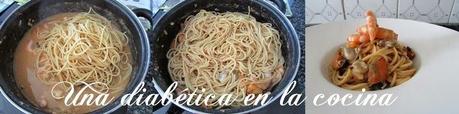Spaghetti DiaBalance a la marinera
