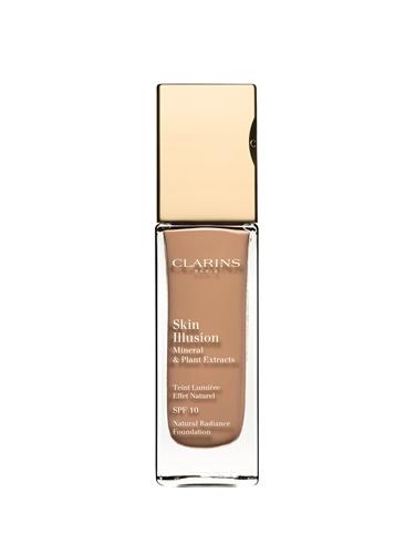 Siete Nuevos Tonos de Skin Illusion SPF 10, La Base de Maquillaje Número 1 de Clarins