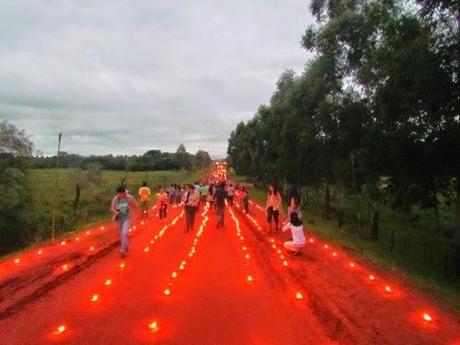 Procesión de la Dolorosa. Tañarandy. Misiones. Paraguay