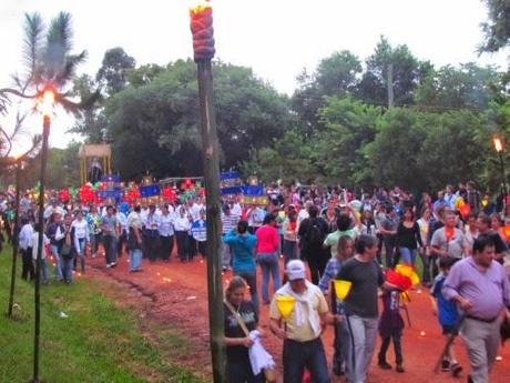 Procesión de la Dolorosa. Tañarandy. Misiones. Paraguay